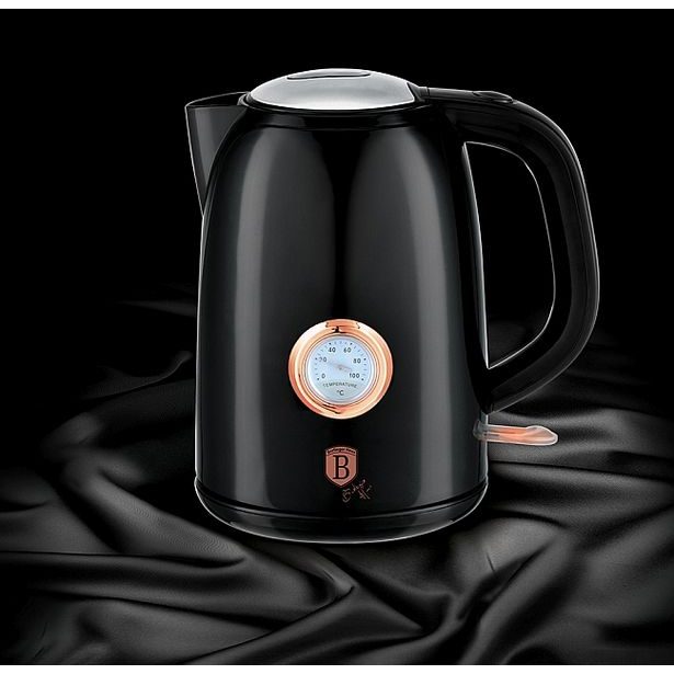 BERLINGERHAUS Rychlovarná konvice 1,7 l s teploměrem Black Rose Collection LP-BH-044L