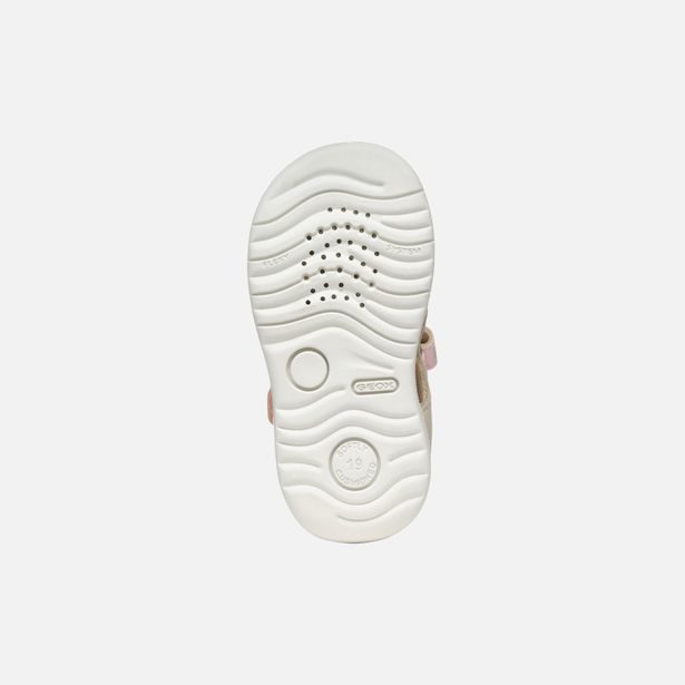 Béžové dívčí sandály Geox Sandal Macchia
