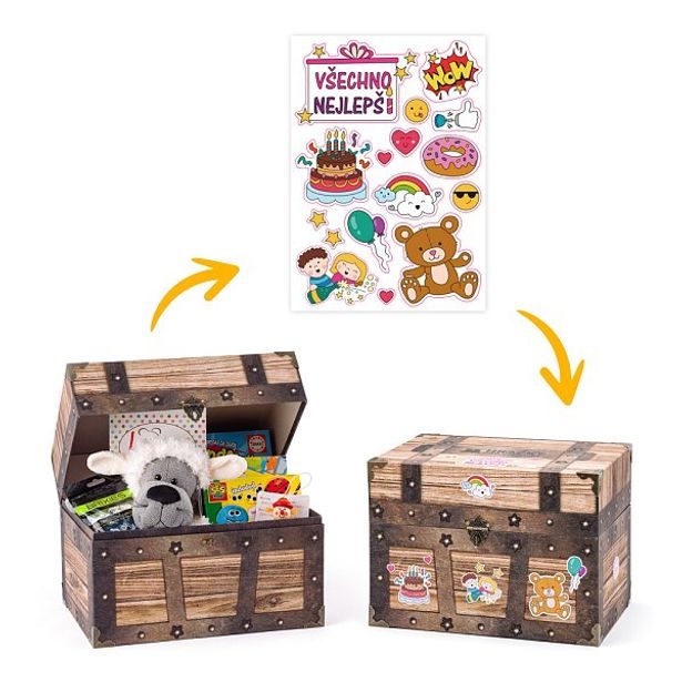Truhla plná hraček „Oliver“