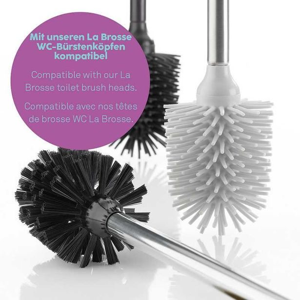 KELA WC sada Cube polyresin černá KL-23690