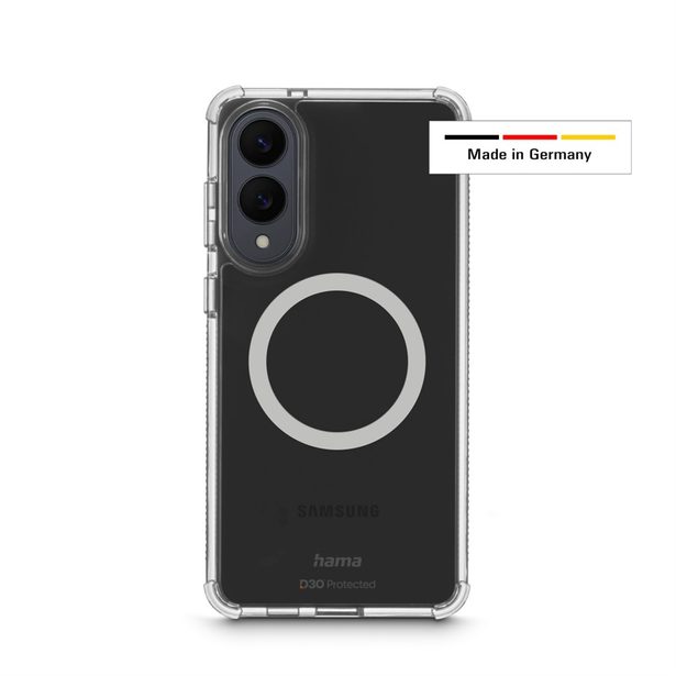 Hama Extreme Protect, kryt pro Samsung Galaxy S25 Edge, magnetický, D3O®, nežloutne, průhledný