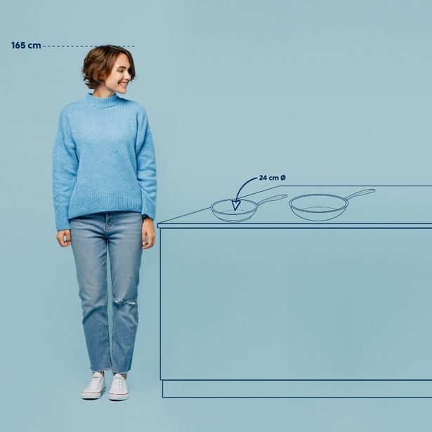 KELA Pánev Flavoria nerez 18/10 s nepřilnavým povrchem 24 cm KL-10202