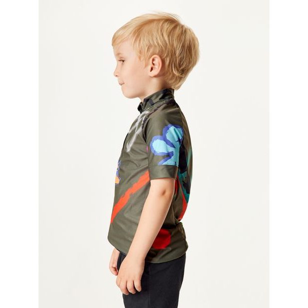 Unuo, Dětský funkční cyklodres, Khaki, Fantazie