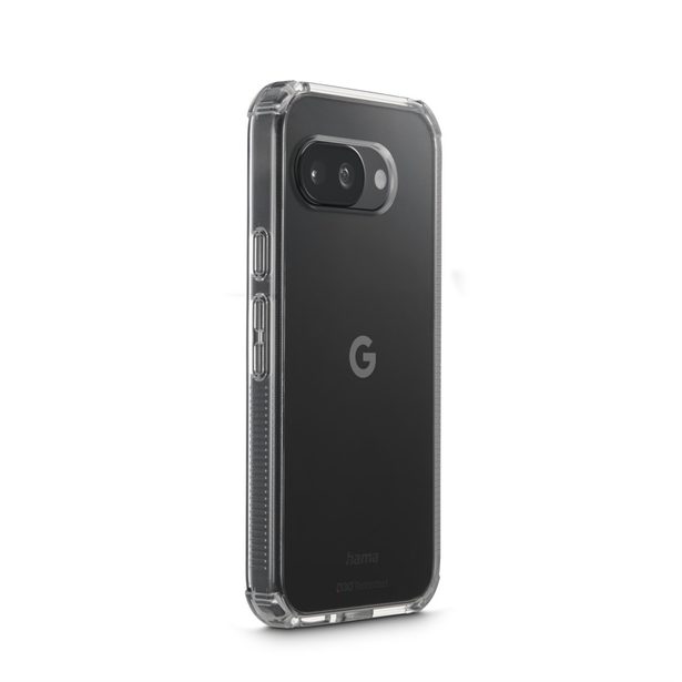 Hama Extreme Protect, kryt pro Google Pixel 9a, D3O®, nežloutne, průhledný