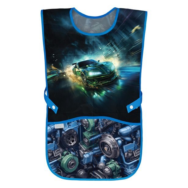 BAAGL SET 5 Zippy Závodní auto: aktovka, penál, sáček, zástěra, peněženka