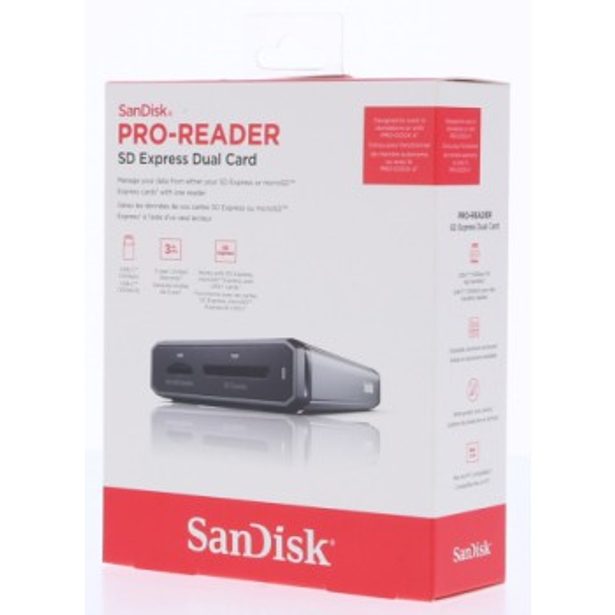 SanDisk PRO-READER SD Express Dual Card USB 3.2 Gen 2 čtečka