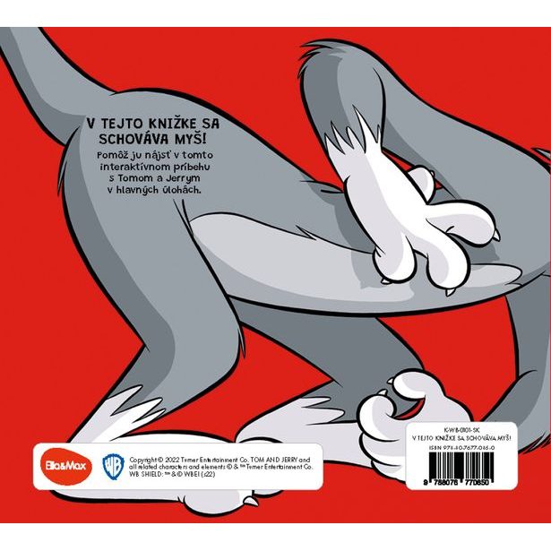 TOM & JERRY: V tejto knižke sa schováva MYŠ
