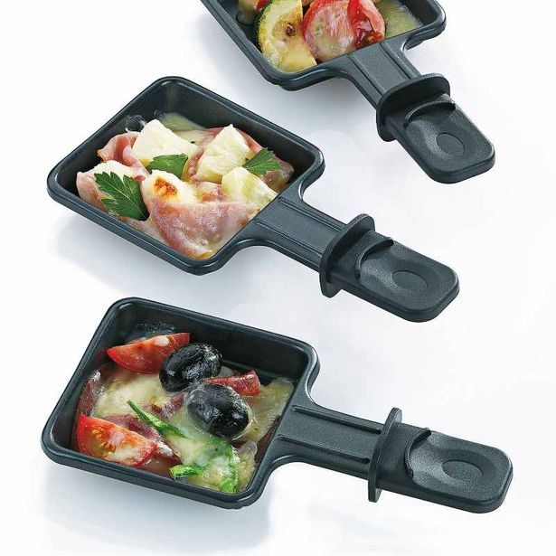 KELA Kamenný gril LIVIGNO, 1řada čtyř misek 50x10,5x10cm KL-66661