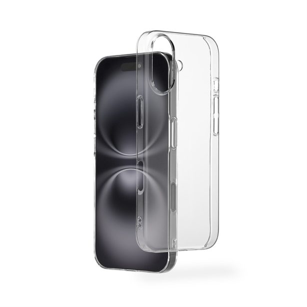 Hama Slim Protect, kryt pro Apple iPhone 17, ultra tenký, 20 % recyklovaných materiálů, průhledný