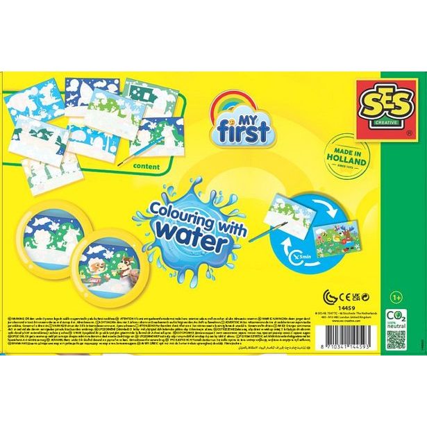 Moje první malování štětcem a vodou - mega set