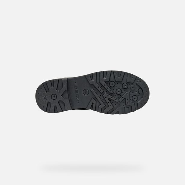 Černá dívčí kotníková obuv Geox Casey