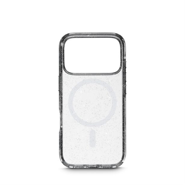 White Diamonds Mag Glitter, kryt pro Apple iPhone 17 Pro, magnetický, průhledný s třpytkami