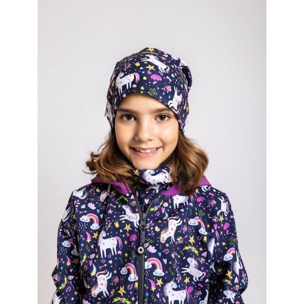 Unuo, Fleecová čepice, Jednorožci (fleece cap, unicorns)