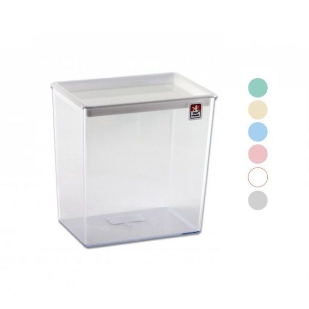 krabice-dóza vys.1000ml, mix barev, plast