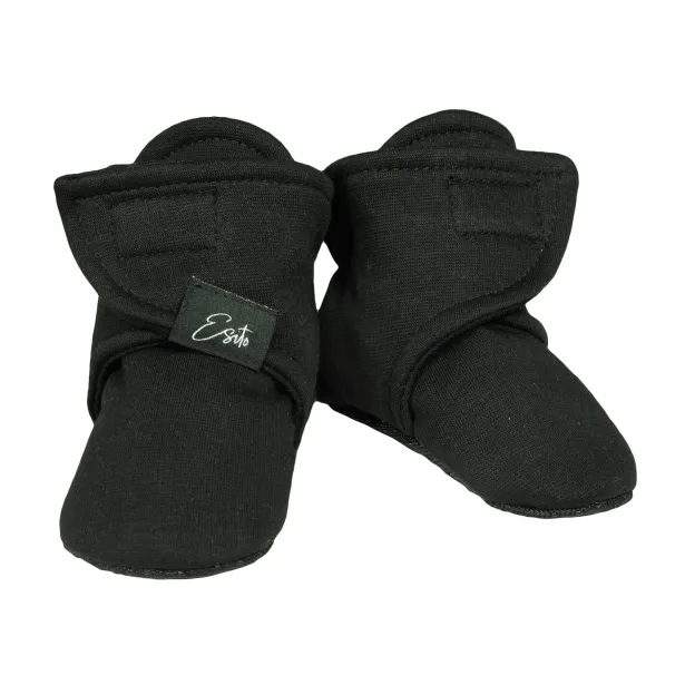 ESITO Capáčky barefoot Warmkeeper ZOE Black - černá