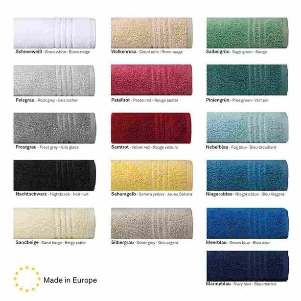 KELA Ručník Leonora 100% bavlna tmavě modrá 50x30 cm KL-23469