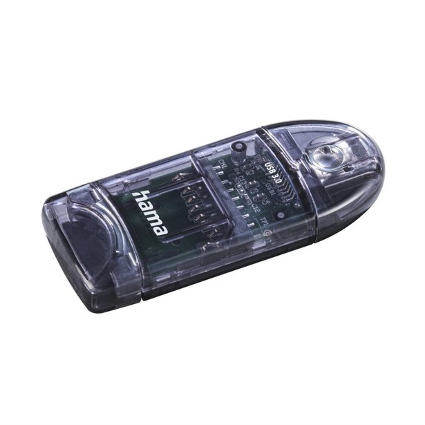 Hama USB 3.0 čtečka karet SD/micro SD, antracitová