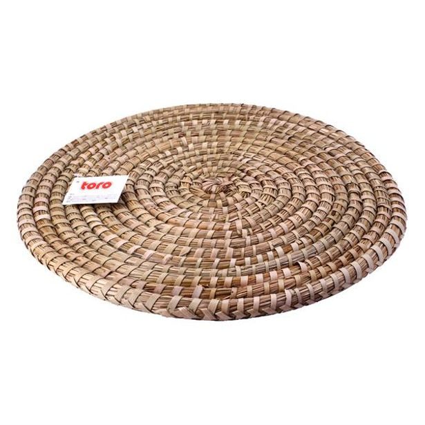 TORO PROSTÍRÁNÍ KULATÉ 38 CM, MOŘSKÁ TRÁVA_hamashop