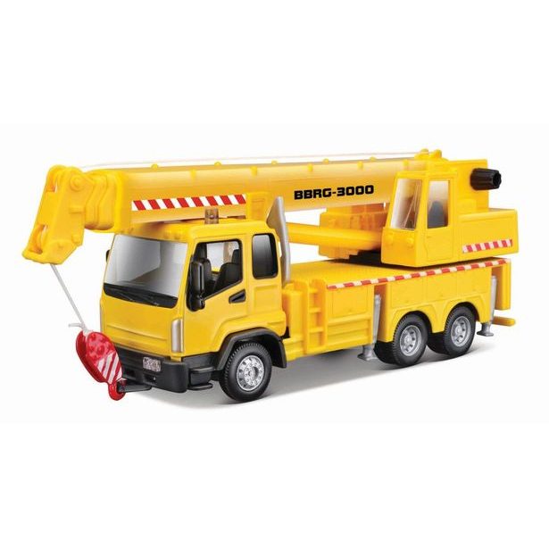 Bburago 1:43 servisné vozidlá Construction Truck with Crane