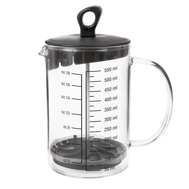 TORO KONVICE NA KÁVU A ČAJ S FILTRAČNÍM PÍSTEM 660ML