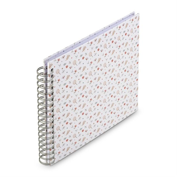 Hama album klasické spirálové FLORAL 28x24 cm, 50 stran