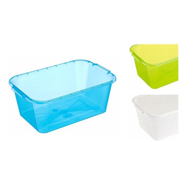 dřez 9l obdél. 35,0x24,0x13,5cm, transp.plast