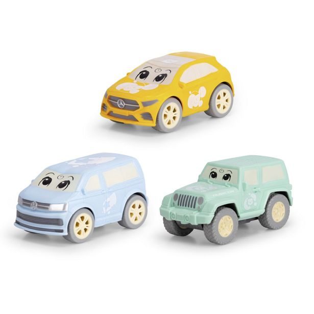 ABC Cozy Friends auto 11 cm, 3 druhy