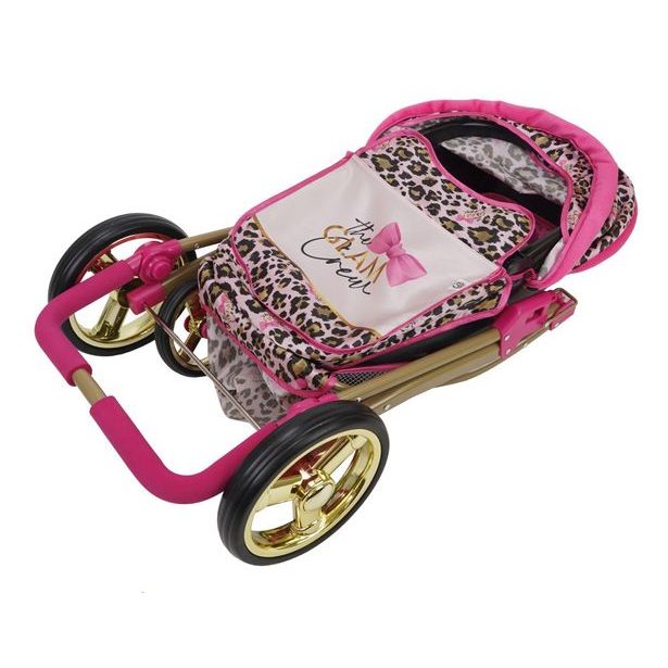 Kočárek pro panenky 2v1 - Bella, Glam Crew