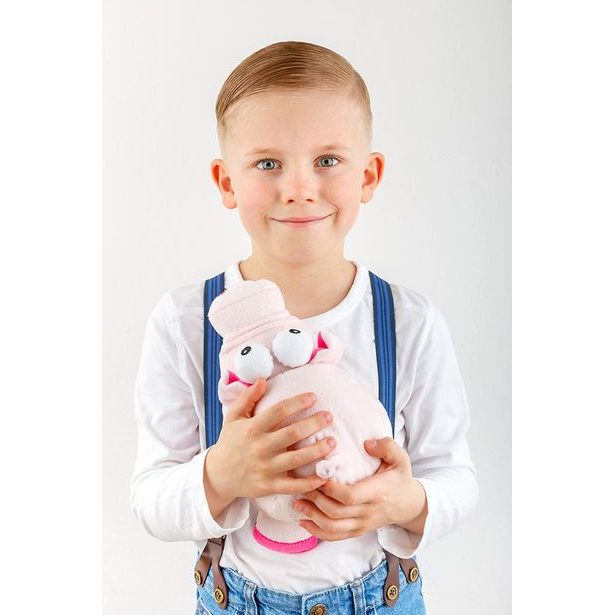 MAGICKÝ PLYŠÁK 2 v 1 kravička/prasátko 25 cm