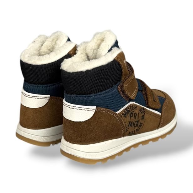 Primigi dětské zimní kotníkové boty hnědé GORE-TEX
