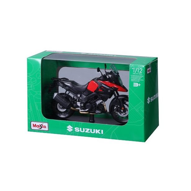 Maisto Maisto - Motocykl se stojánkem, Suzuki V-Strom, 1:12
