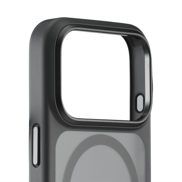 White Diamonds Hybrid Case, kryt pro Apple iPhone 17 Pro, magnetický, matný, poloprůhledný černý