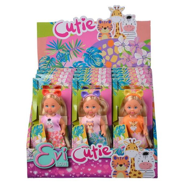 Panenka Evička Cutie, 3 druhy, DP12