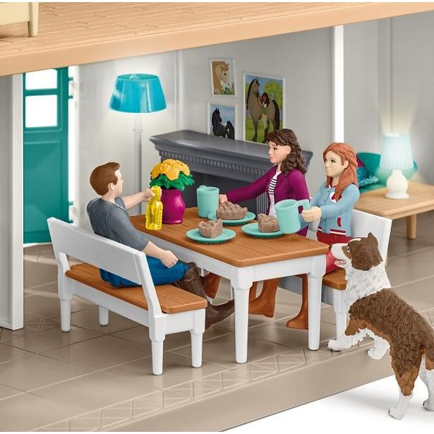 SCHLEICH Venkovský dům a stáj u jezera