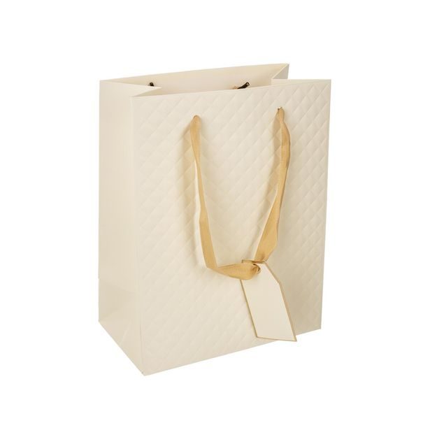 Dárková taška quilt 18x10x23 cm