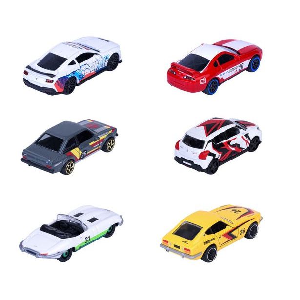 Autíčko kovové Racing, 12 druhů