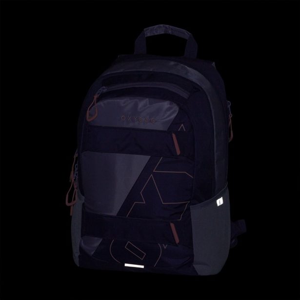 Studentský batoh + etue OXY Sport Half violet