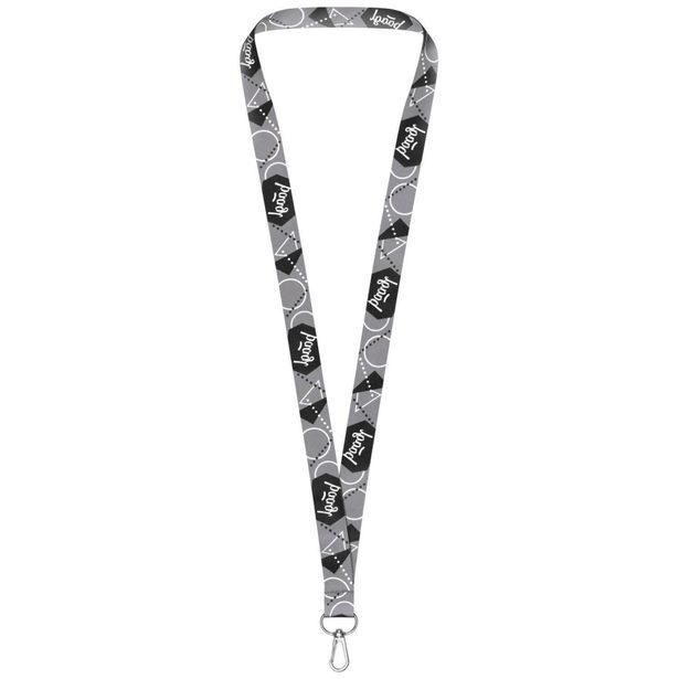 BAAGL Přívěsek na klíče dlouhý – lanyard, šedý Baagl