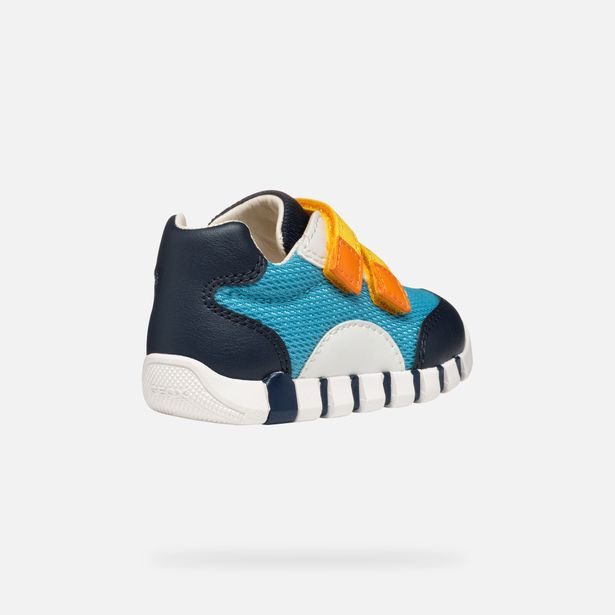 Chlapci první kroky Geox Iupidoo Modrá