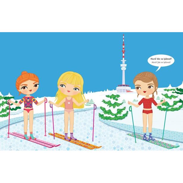 Šaty pre NATÁLKU ─ Kniha samolepiek