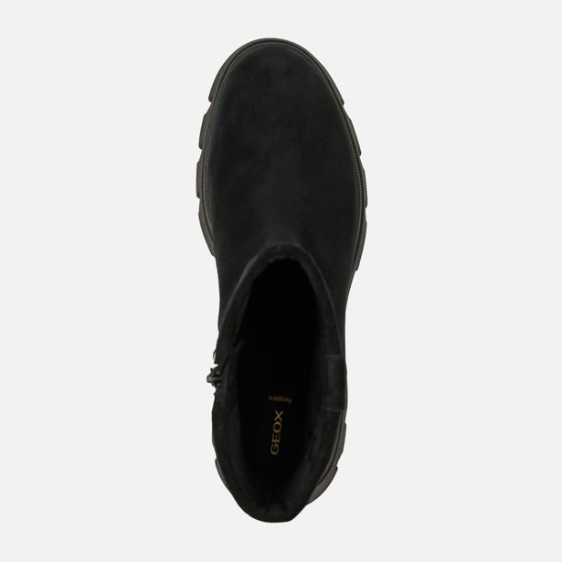 Černá dámská kotníková obuv Geox Pluette