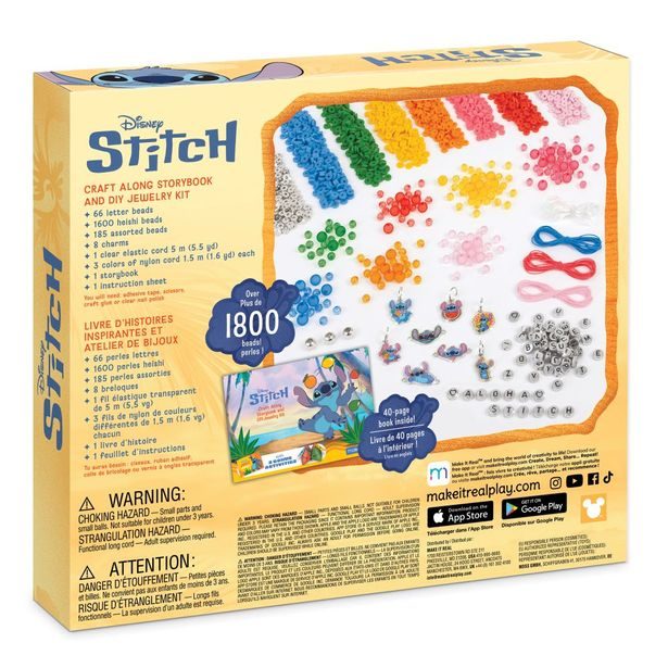 Výroba náramku Stitch