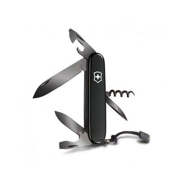nůž 14-funkcí 91mm Spartan Onyx Black, kapesní, Victorinox