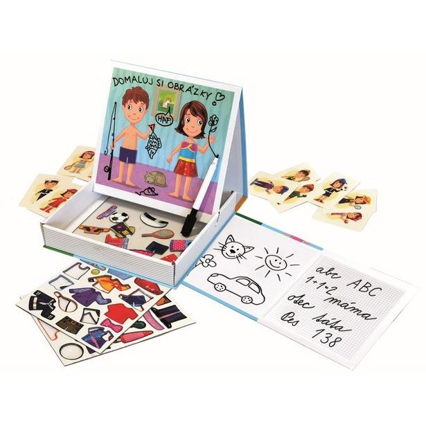 Psaní s magnety - Oblékání