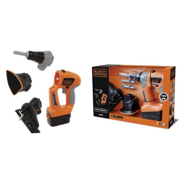 B&D Quattro nářadí, baterie