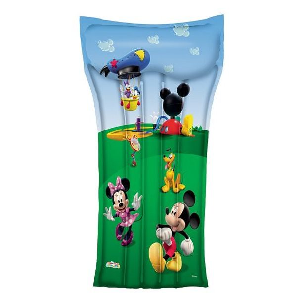 Dětská nafukovací plážová matrace Mickey Mouse 119cm x 61cm