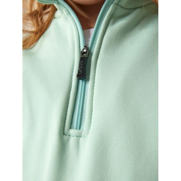 Unuo, Dětská fleecová mikina Tecnostrech, Mint