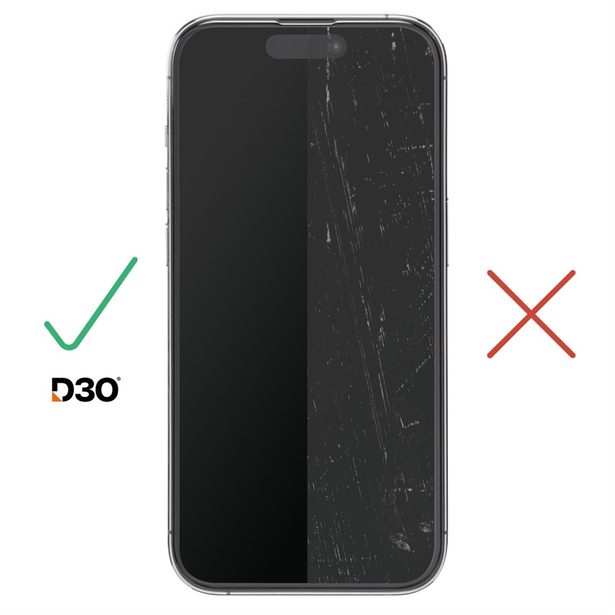 Hama Extreme Protect, ochranné sklo na displej pro Apple iPhone 15 Pro, licence D3O