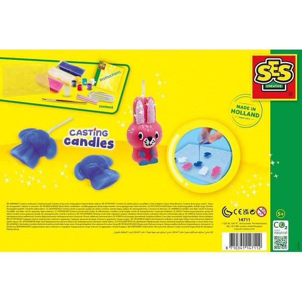 Výroba svíček zvířátka