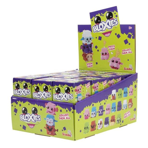 Bloxies Hrací figurky, Wave 1, DP24